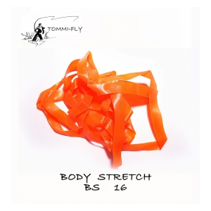 Tommi Fly body stretch - fluo oranžová -4mm