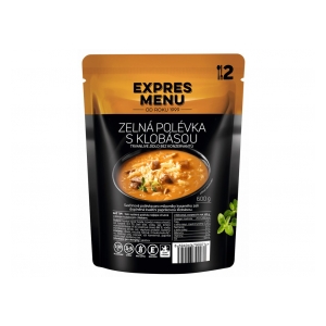 Expres Menu Zelná polévka s klobásou - bezlepkové jídlo