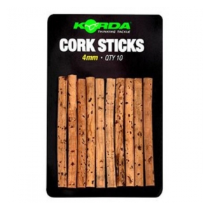 Korda Korkové tyčinky Cork Sticks 4 mm 10ks