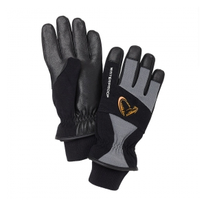 Savage Gear Rukavice Thermo Pro Glove Grey/Black vel. XL