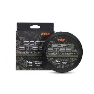 Fox International Vlasec Soft Steel Fleck Camo Mono 14lb (6.4kg) 0.30mm x 1000m