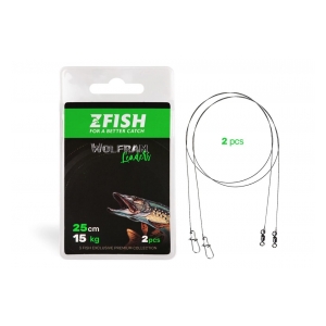 ZFISH Lanko Wolfram Leader - 2ks 15cm/7Kg