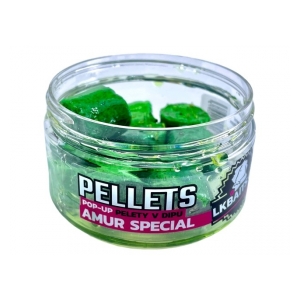 LK Baits POP-UP Pelety v dipu Amur Special 17mm, 40g