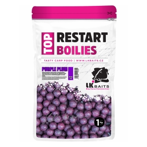 LK Baits Boilies Top ReStart Purple Plum  18mm 250g