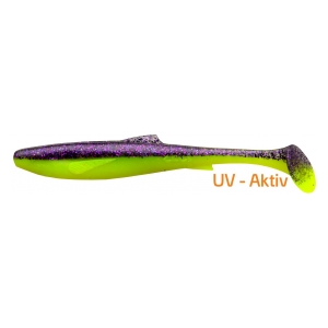 Zeck Gumová nástraha - DUDE - Purple Chartreuse 6,4 cm