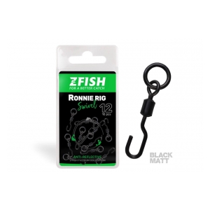 ZFISH Obratlík Ronnie Rig Swivel Matt vel.12