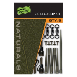 Fox International Set na montáž EDGES™ Naturals Zig Lead Clip Kit