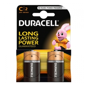 Duracell  Baterie Alkalické  C/LR14/MN1400 2KS