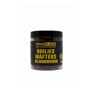 SINGLEPLAYER Boilies Wafters Bloodworm 150g 16mm