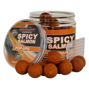 STARBAITS Spicy Salmon - Boilie plovoucí 80g 20mm