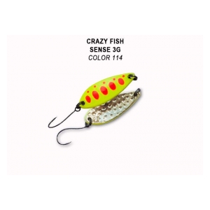Crazy Fish Plandavka SENSE 3g barva 114