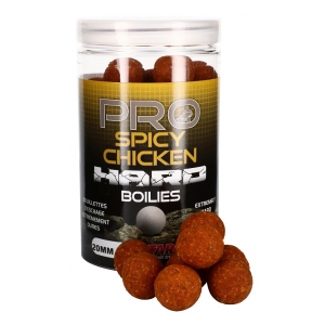 STARBAITS Tvrdé boilie Hard Boilies Pro Spicy Chicken 20mm 200g